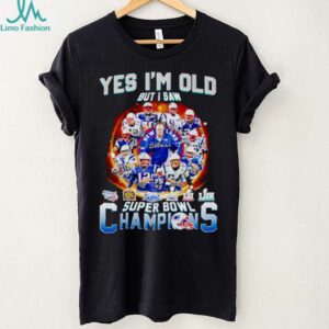 Yes I’m old but I saw super bowl champions New England Patriots legends shirt