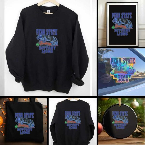 1989 Penn State University Nittany Lions Mascot Shirt