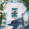 1990 Los Angeles Lakers Vintage White Nutmeg Mills “Showtime 90” Movie Poster Inspired NBA Shirt