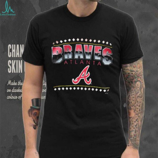 1993 Atlanta Braves Vintage Navy Blue MLB Shirt
