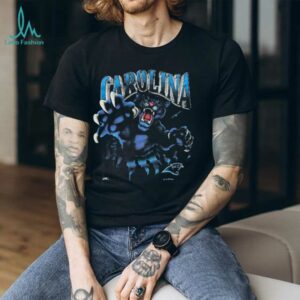 1993 Carolina Panthers Vintage Faded Black Nutmeg Mills Breakthrough NFL Shirt