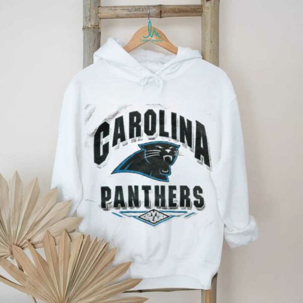 1993 Carolina Panthers Vintage Heather Grey Puff Print Gym Gear NFL Arch Spellout Shirt