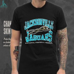 1993 Jacksonville Jaguars Vintage Big Spellout Banned Logo NFL Shirt