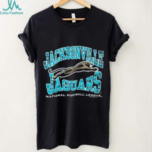 1993 Jacksonville Jaguars Vintage Big Spellout Banned Logo NFL Shirt