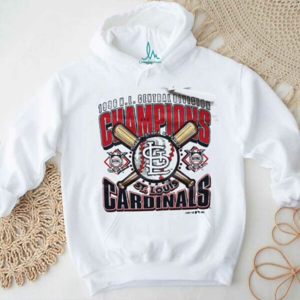 1996 St. Louis Cardinals NL Central Division Champions Vintage MLB Shirt