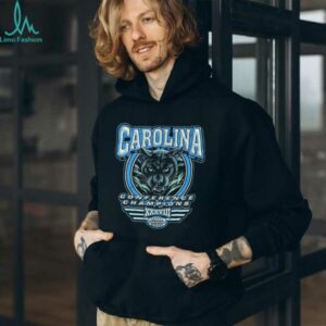 2004 Carolina Panthers Vintage NFC Conference Champions Realistic Cat Face NFL Shirt