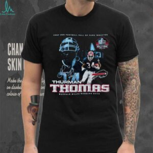 2007 Buffalo Bills Thurman Thomas Pro Football Hall Of Fame Vintage Reebok NFL Shirt