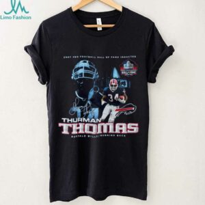 2007 Buffalo Bills Thurman Thomas Pro Football Hall Of Fame Vintage Reebok NFL Shirt