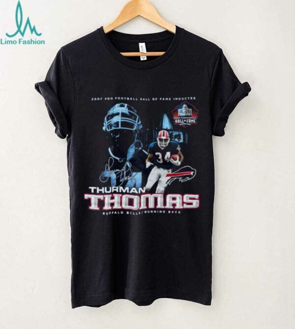 2007 Buffalo Bills Thurman Thomas Pro Football Hall Of Fame Vintage Reebok NFL Shirt