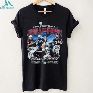 2007 Pro Football Hall of Fame Navy Blue Vintage Reebok NFL Shirt