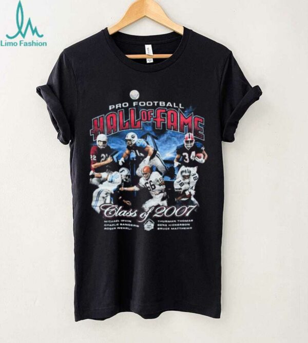 2007 Pro Football Hall of Fame Navy Blue Vintage Reebok NFL Shirt