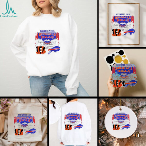 2025 Bills vs. Bengals Farewell Season Gameday Shirt