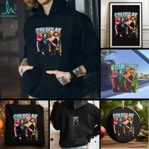 2025 Coldplay British Rock Punk High Street Band T shirt