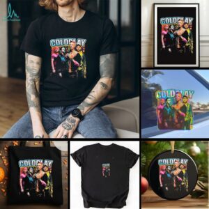 2025 Coldplay British Rock Punk High Street Band T shirt