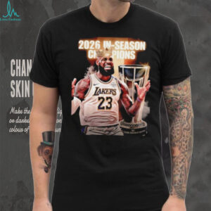 2026 In Seanson Champions NBA CUP Los Angeles Lakers LeBron James shirt