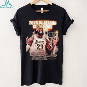 2026 In Seanson Champions NBA CUP Los Angeles Lakers LeBron James shirt