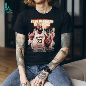 2026 In Seanson Champions NBA CUP Los Angeles Lakers LeBron James shirt