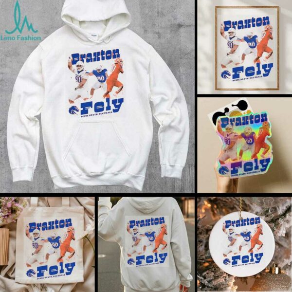 Braxton Fely Boise State Football Logo Shirt
