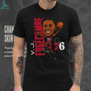 VJ Edgecombe Philadelphia 76ers Caricature T Shirt