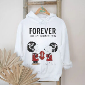 Charlie Brown Snoopy Detroit Lions Forever Not Just When We Win shirt