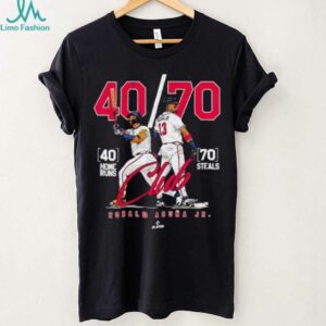 40 70 Club Ronald Acuna Jr Atlanta MLBPA shirt
