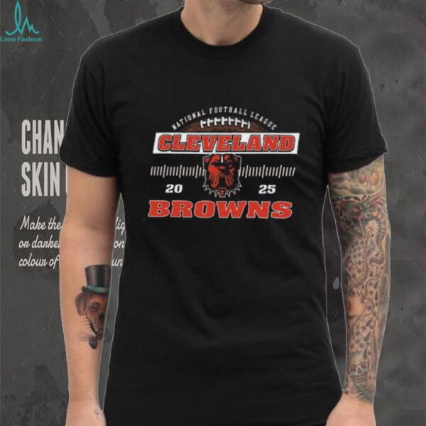 47 Cleveland Browns Brown 2025 Schedule Short Sleeve Fashion T Shirt