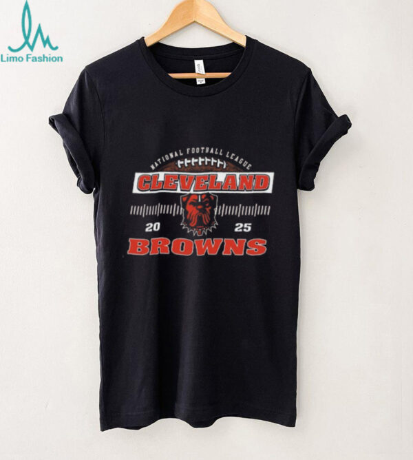 47 Cleveland Browns Brown 2025 Schedule Short Sleeve Fashion T Shirt