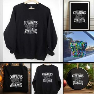 ’47 Men’s Dallas Cowboys Stripe Splash Franklin T shirt