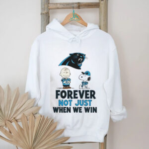 Charlie Brown Snoopy Green Bay Packers Forever Not Just When We Win shirt