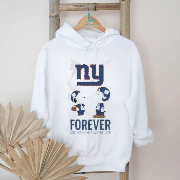 Charlie Brown Snoopy Seattle Seahawks Forever Not Just When We Win shirt