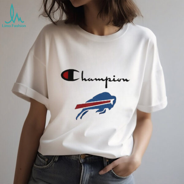 Buffalo Bills Team Champion 2025 football shirt