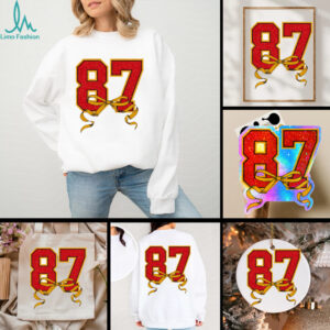 87 Cquette Bow Taylor's Fiance Glitter Shirt