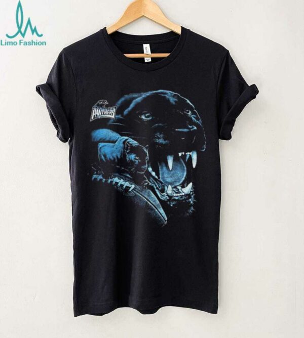 90’s Carolina Panthers Realistic Panther Head NFL Vintage Logo Shirt