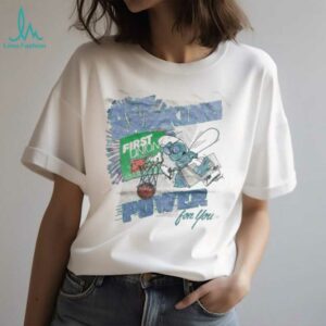 90’s Charlotte Hornets x First Union “New Banking Power” Vintage Hugo Slam Dunk shirt