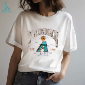 995 Arizona Diamondbacks Inaugural Season Vintage Purple Lee Sport Puff Print MLB Shirt