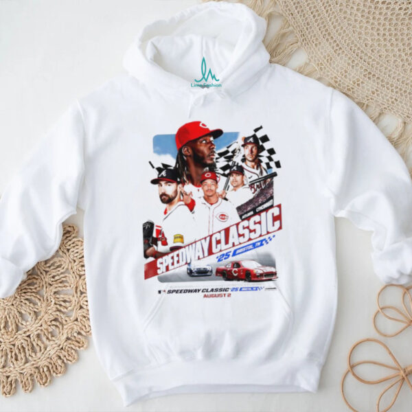 Shake and bake MLB Speedway Classic ’25 Braves and Reds shirt