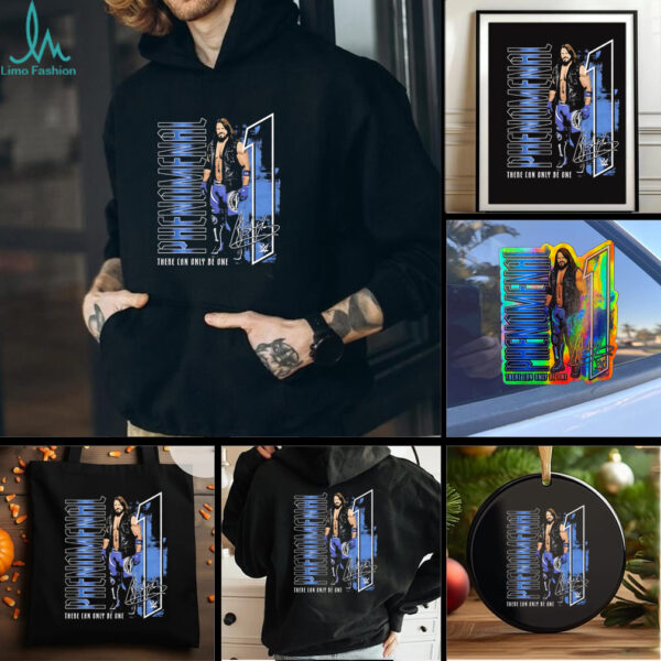 A.J. Styles Phenomenal there can only be one signature shirt