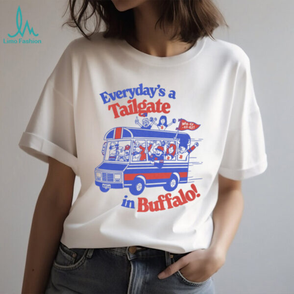 Everyday’s A Tailgate In Buffalo! Natural T Shirt
