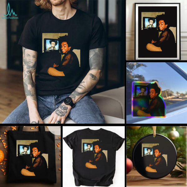 AI transforms Huey Freeman Boondocks live action playing game shirt