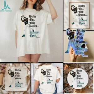 AJ Brown birds fly fish swim I’m Always Open Philadelphia Eagles shirt