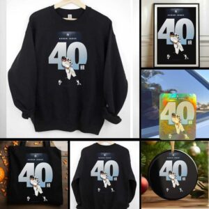 Aaron Judge New York Yankees Reach 40 HR MLB 2025 Unisex T Shirt