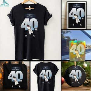 Aaron Judge New York Yankees Reach 40 HR MLB 2025 Unisex T Shirt