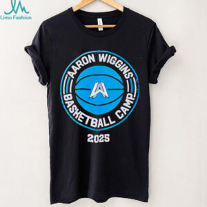 Aaron Wiggins Basketball Camp 2025 logo shirt