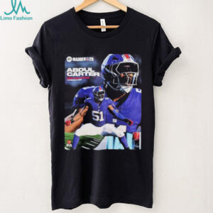 Abdul Carter New York Giants Rookie Debut Madden NFL 26 American Football 2026 shirts