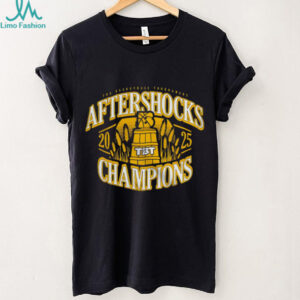 Aftershocks the basketball Tournament Champions 2025 shirt