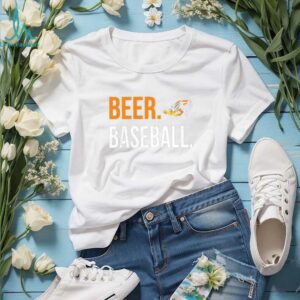 Akron RubberDucks beer baseball shirt