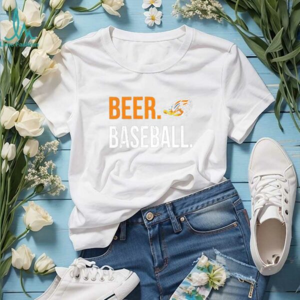 Akron RubberDucks beer baseball shirt