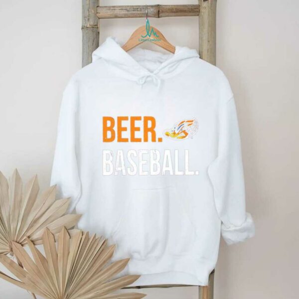 Akron RubberDucks beer baseball shirt