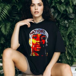 Allen Iverson big head Philadelphia 76ers shirt