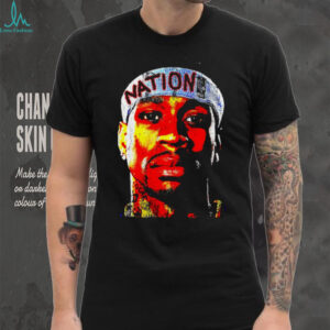 Allen Iverson big head Philadelphia 76ers shirt